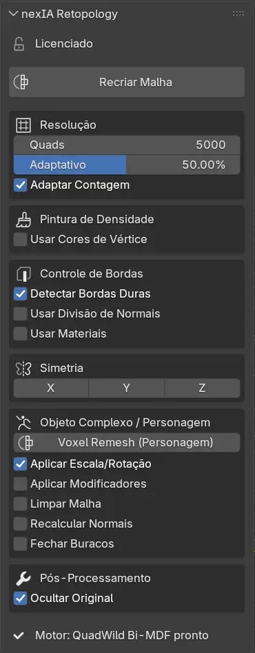Addon Retopology PRO